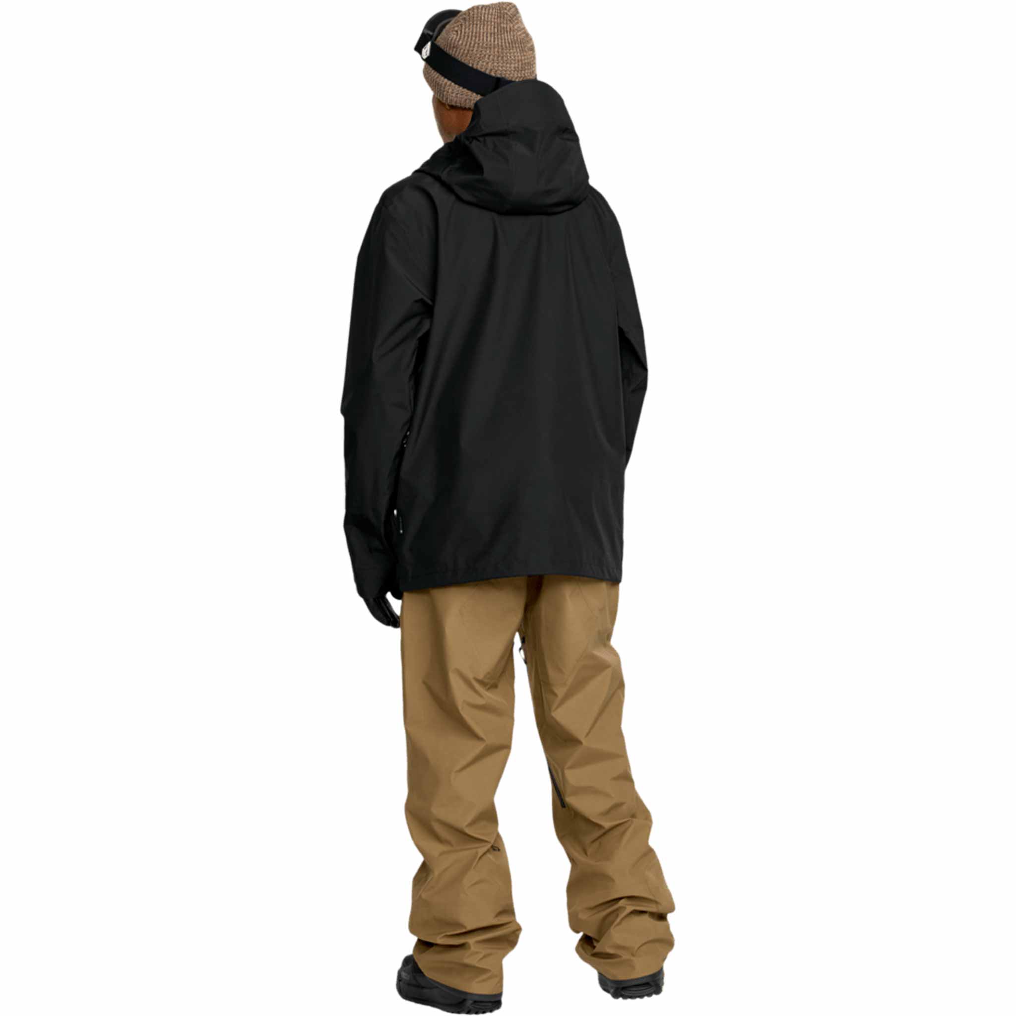 Volcom Tester 3L Gore-Tex Jacket Black 2026 Mens Snowboard Coat