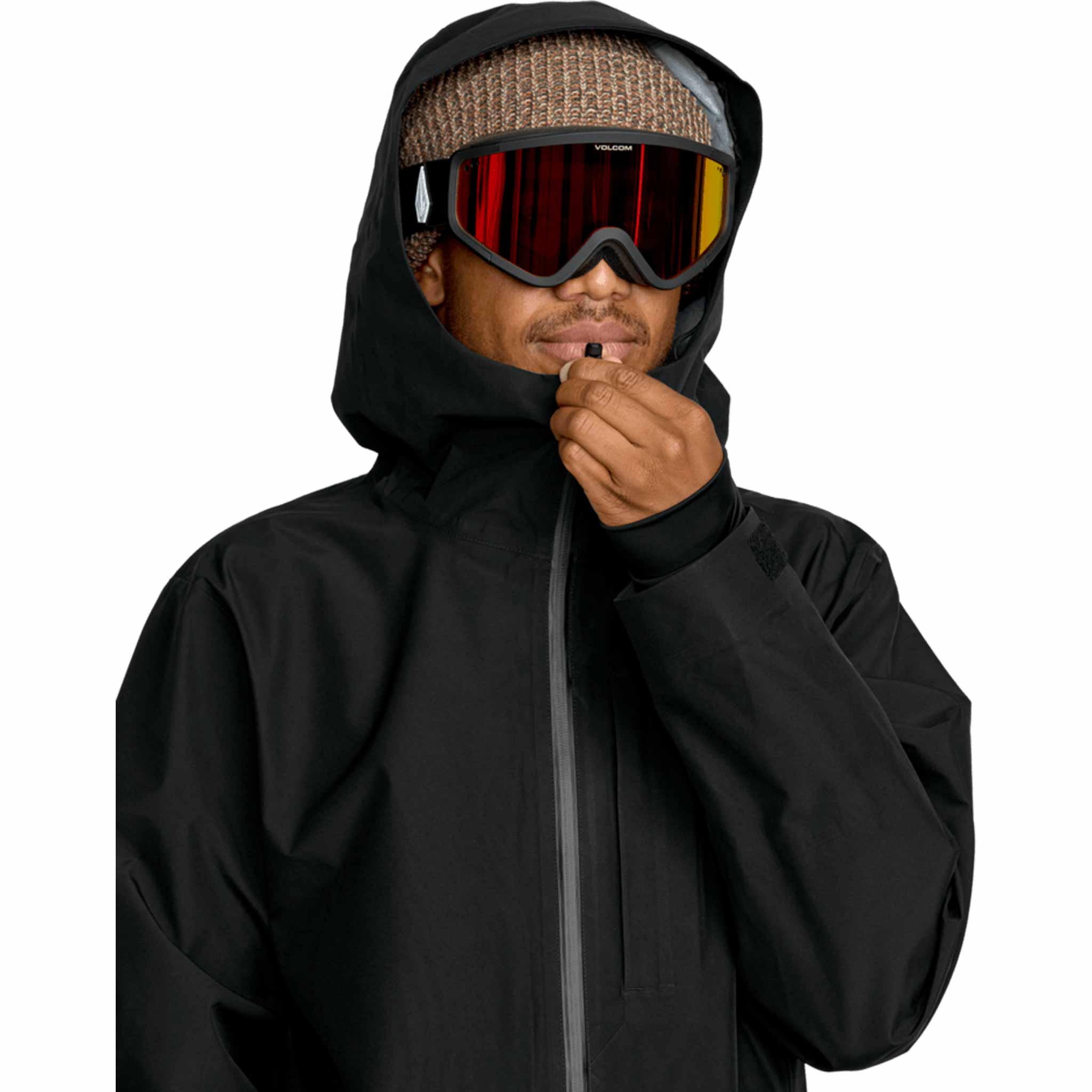 Volcom Tester 3L Gore-Tex Jacket Black 2026 – Sanction Skate And Snow