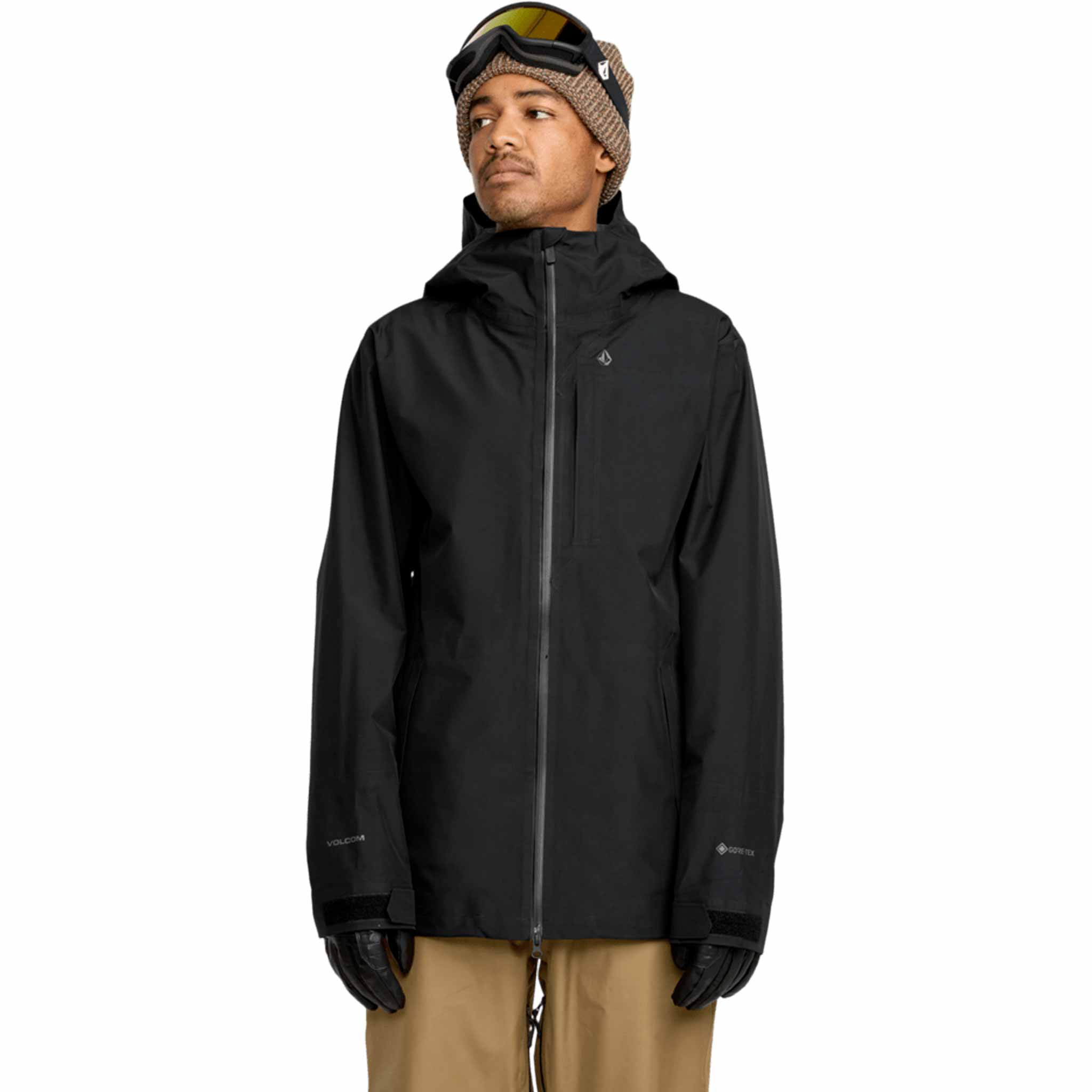 Volcom Tester 3L Gore-Tex Jacket Black 2026 – Sanction Skate And Snow