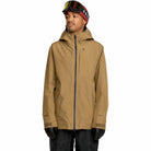 Volcom Tester 3L Gore-Tex Jacket Bronze 2026 Mens Snowboard Coat
