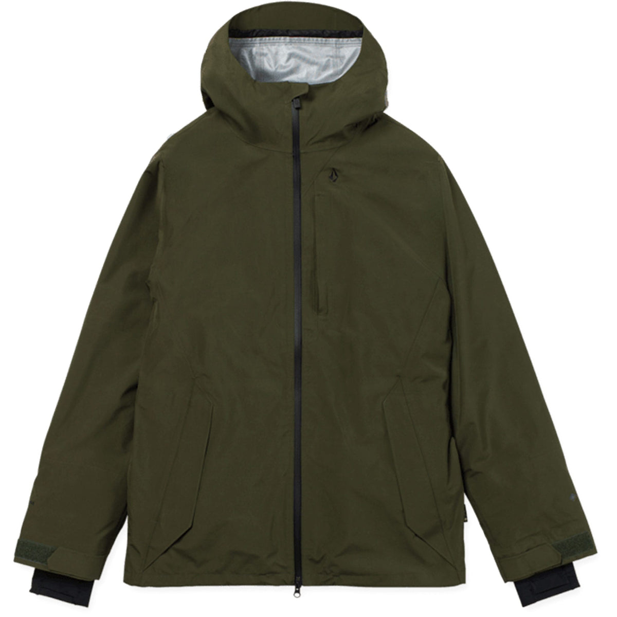 Volcom Tester 3L Gore-Tex Jacket Dark Green 2027 Mens Snowboard Jackets