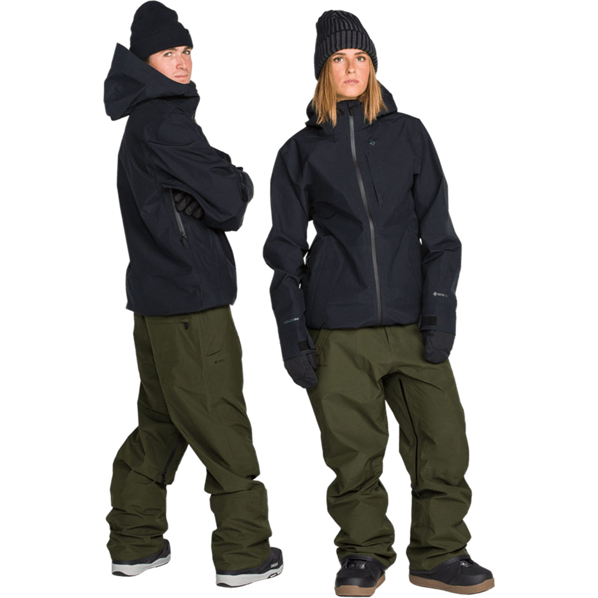 Volcom Tester 3L Gore-Tex Pant Dark Green 2027 Mens Snowboard Pants