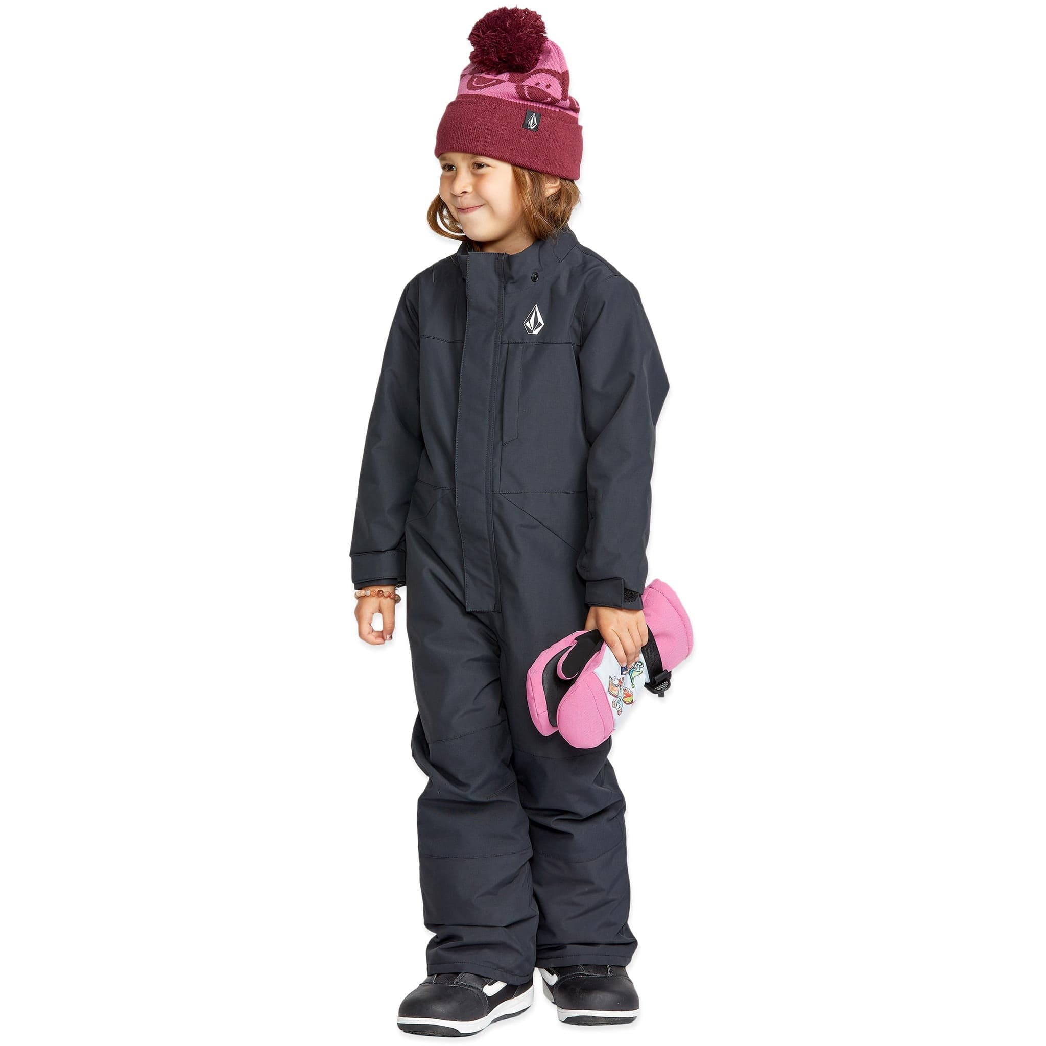 Volcom Toddler One Piece Black 2025 Youth Jackets