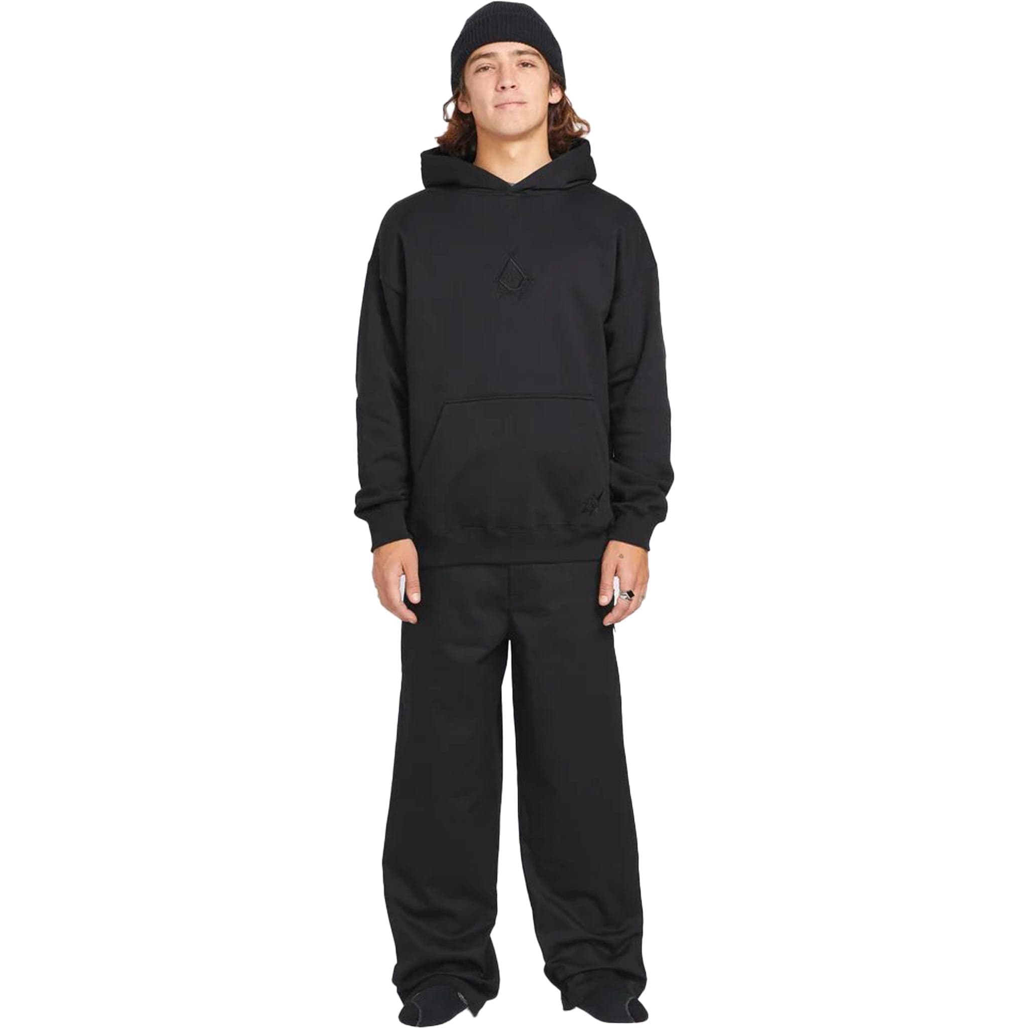 Volcom Tokyo True Bryan Iguchi Pullover Black Sweatshirts