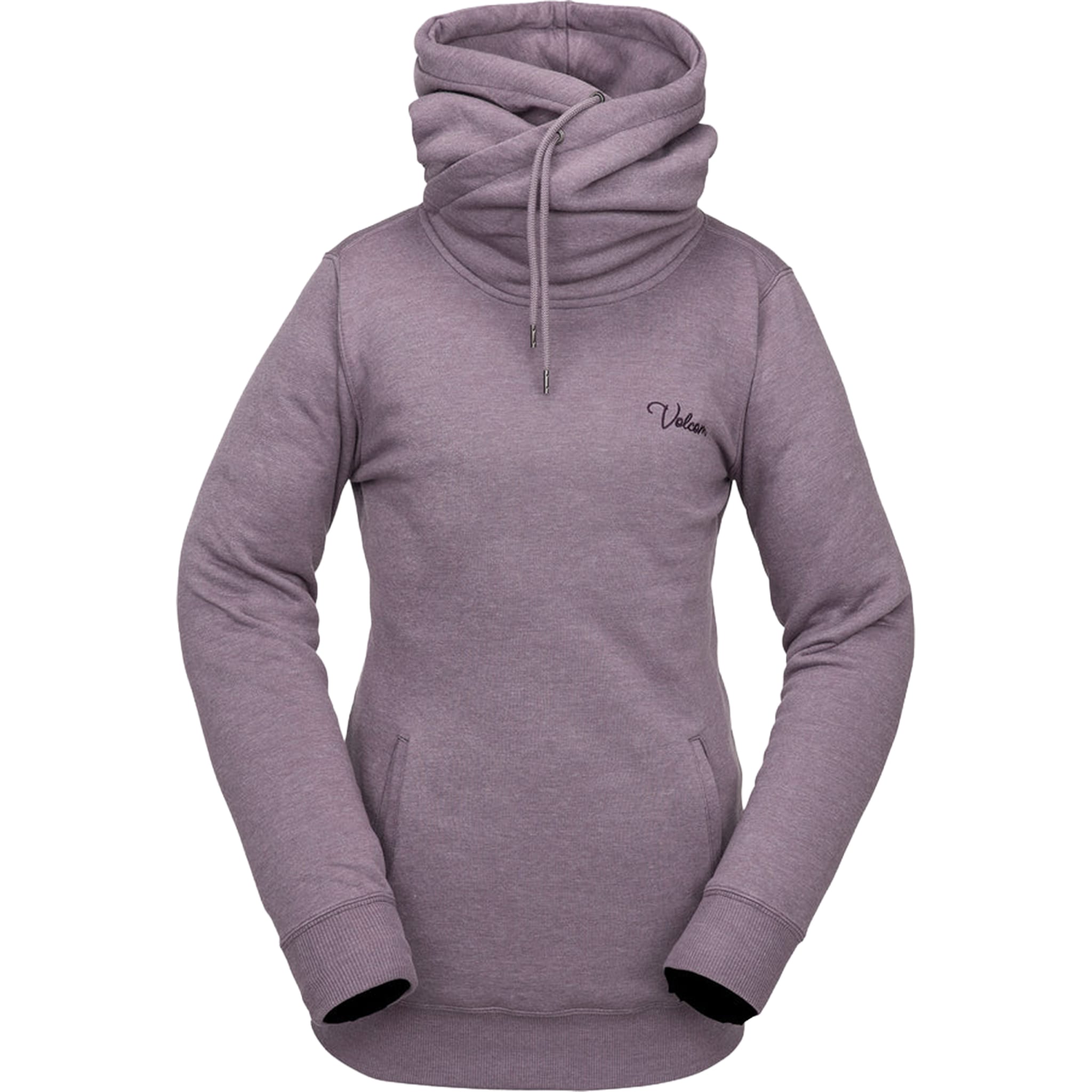 Volcom Tower Fleece Hoodie Dusty Lavender Womens Thermal