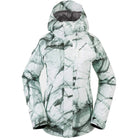 Volcom V.Co Aris Insulated Gore Tex Womens Jacket White Ice 2024 Womens Snowboard Jacket