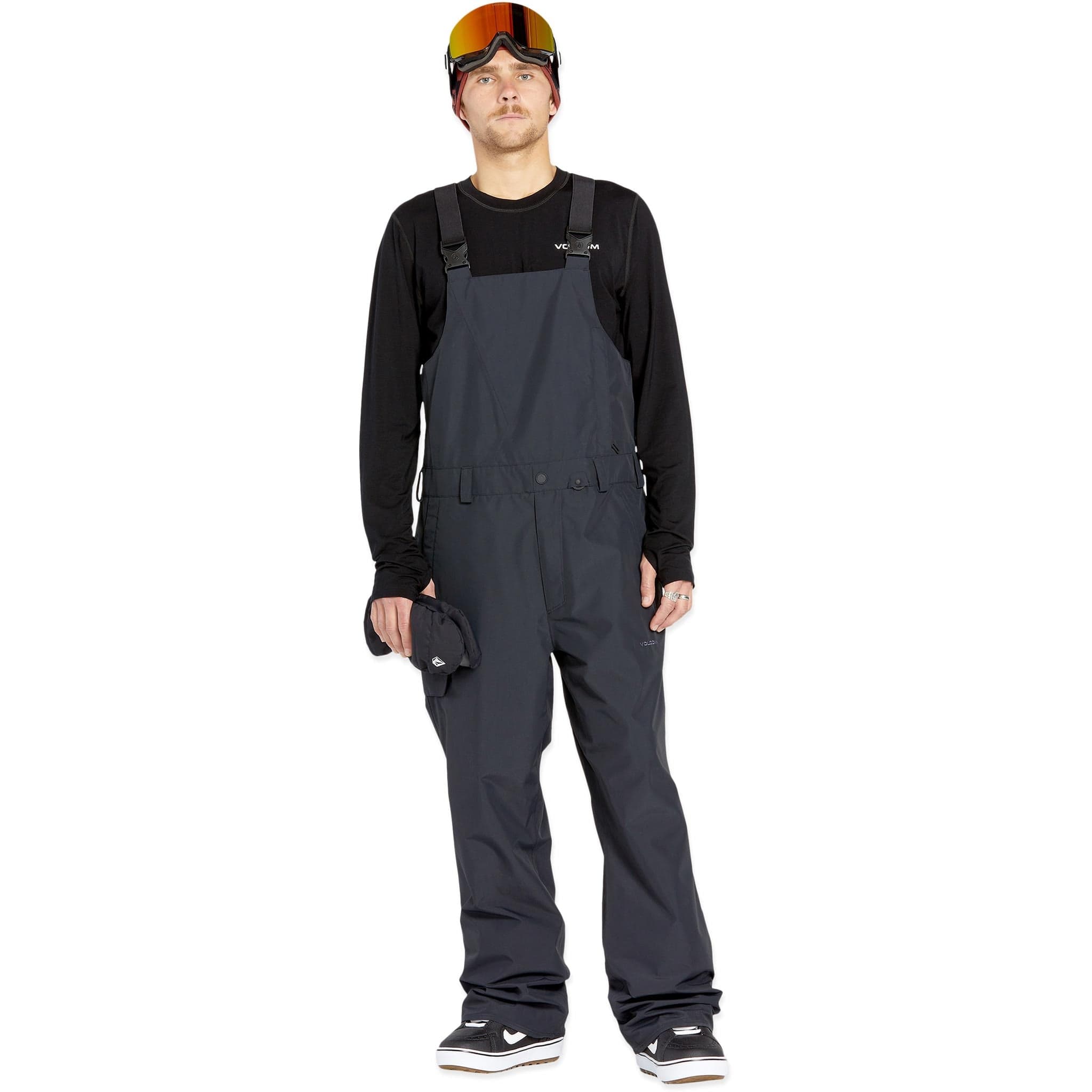 Volcom V.Co Sparta Bib Overall Black 2025 Mens Snowboard Pants