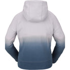 Volcom Vol Peak Fleece Hoodie Petrol Blue Womens Thermal