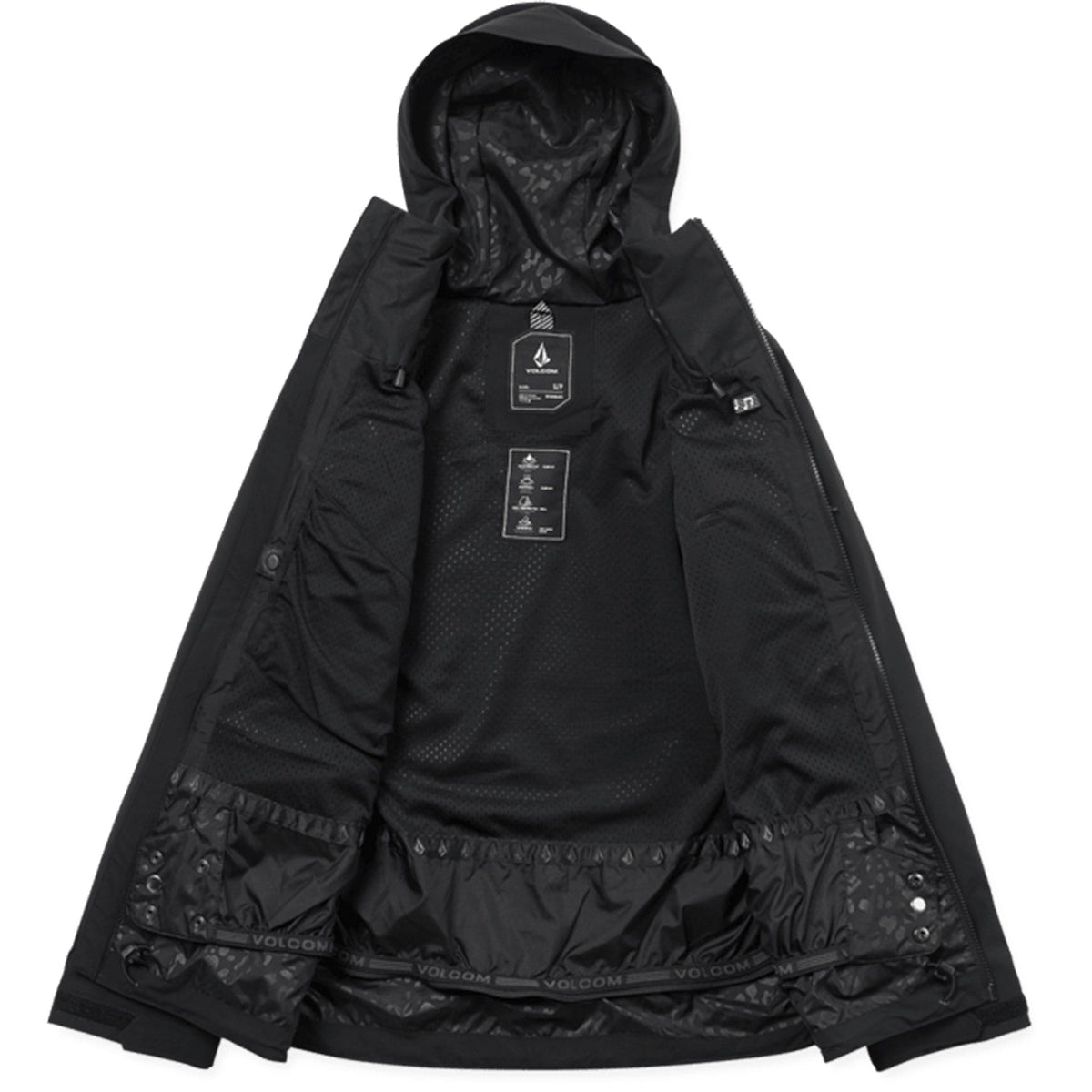 Volcom Women's Cloudbreaker Stretch Jacket Black 2027 Womens Snowboard Jackets
