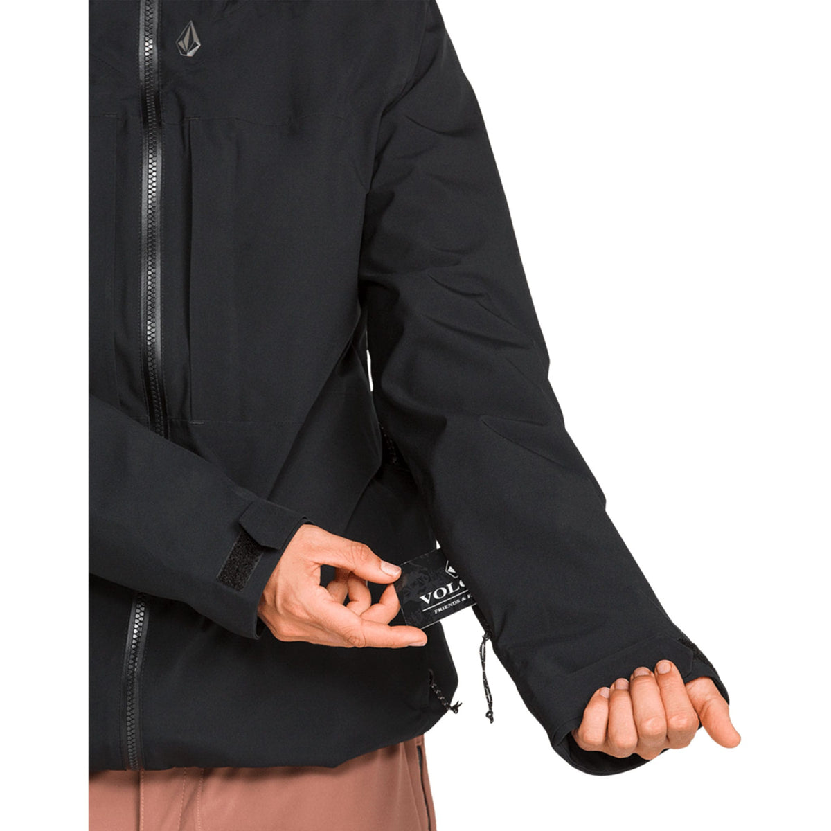 Volcom Women's Cloudbreaker Stretch Jacket Black 2027 Womens Snowboard Jackets