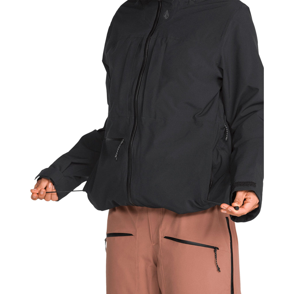 Volcom Women's Cloudbreaker Stretch Jacket Black 2027 Womens Snowboard Jackets