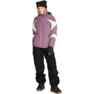 Volcom Women's Creston 3D Stretch Bib Black 2027 Womens Snowboard Pants