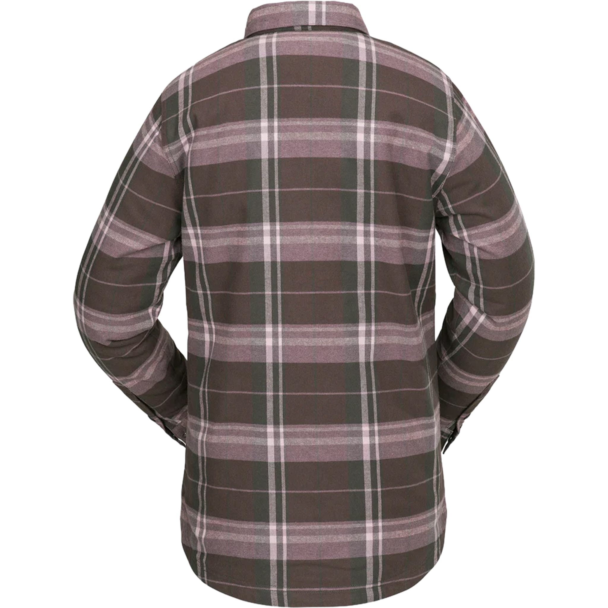 Volcom Women's Insulated Riding Flannel Dusty Lavender Womens Thermal