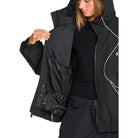 Volcom Women's Liftline 20K Jacket Black 2027 Womens Snowboard Jackets