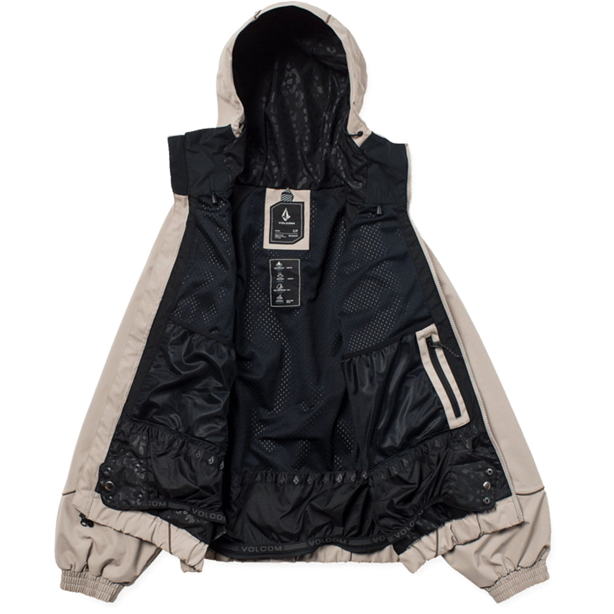 Volcom Women's Liftline 20K Jacket Khaki 2027 Womens Snowboard Jackets