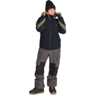 Volcom Women's Shelter 3D Stretch Jacket Black 2027 Womens Snowboard Jackets