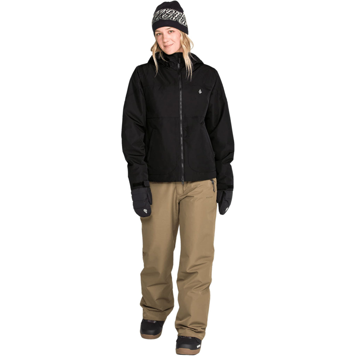 Volcom Women's Steele Insulated Jacket Black 2027 Womens Snowboard Jackets
