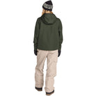 Volcom Women's Steele Insulated Jacket Dark Green 2027 Womens Snowboard Jackets