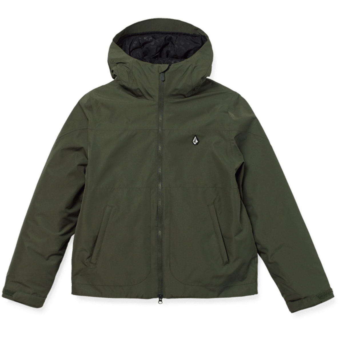 Volcom Women's Steele Insulated Jacket Dark Green 2027 Womens Snowboard Jackets