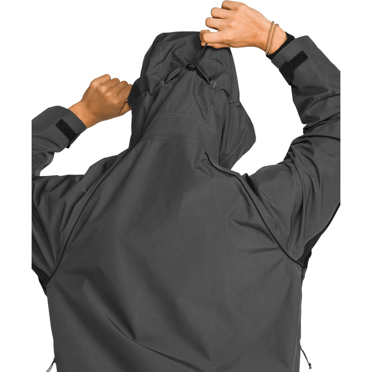 Volcom Women's Yourfav Baggy Gore Jacket Dark Grey 2027 Womens Snowboard Jackets