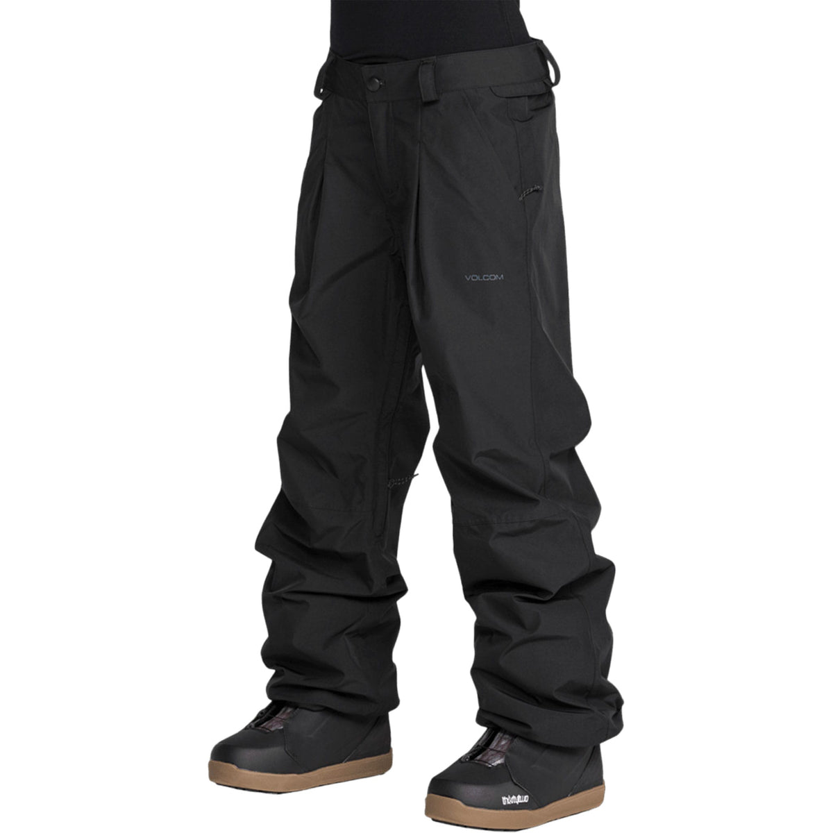 Volcom Women's Yourfav Baggy Gore Pant Black 2027 Womens Snowboard Pants