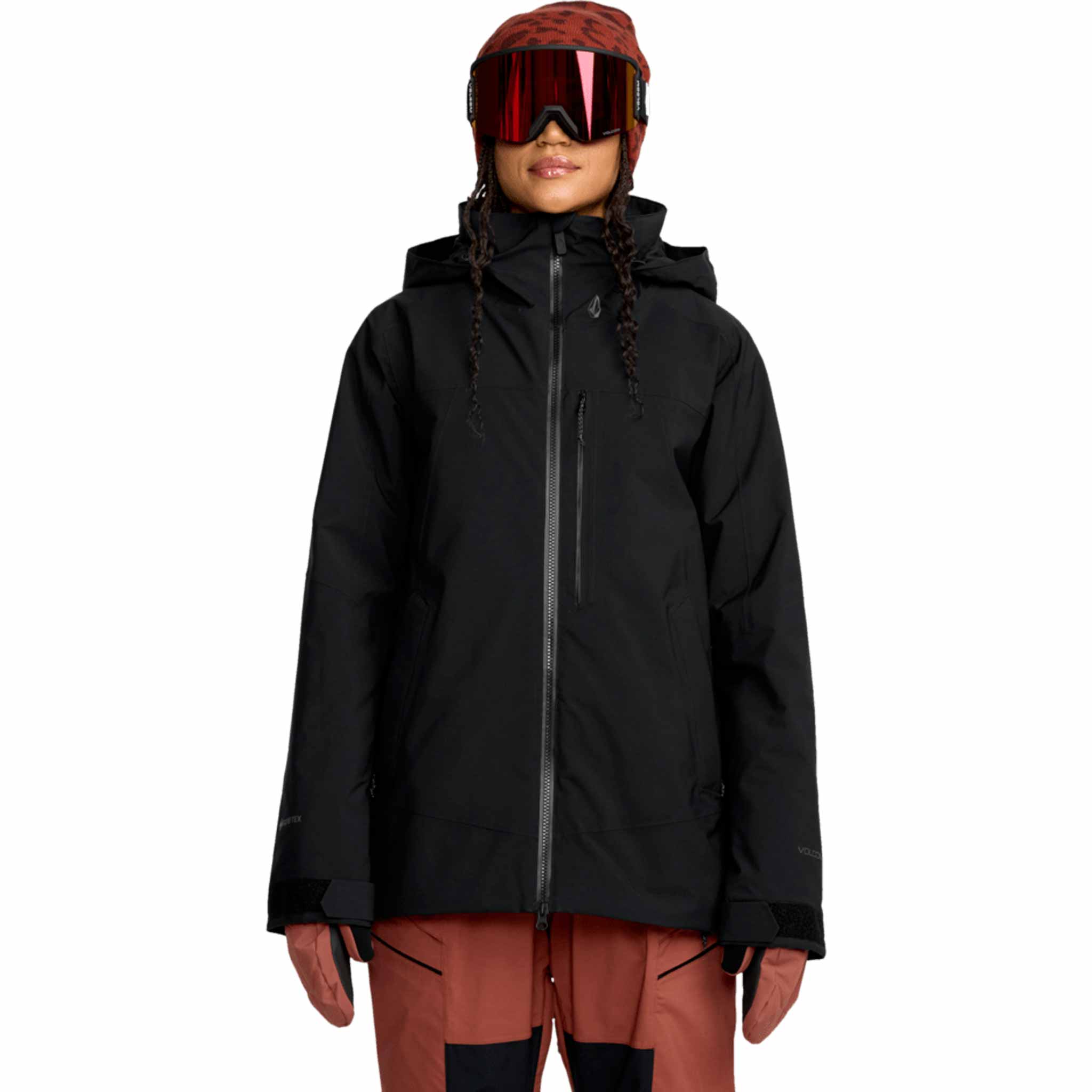 Volcom Womens 3D Stretch Gore Jacket Black 2026 - Sanction Skate