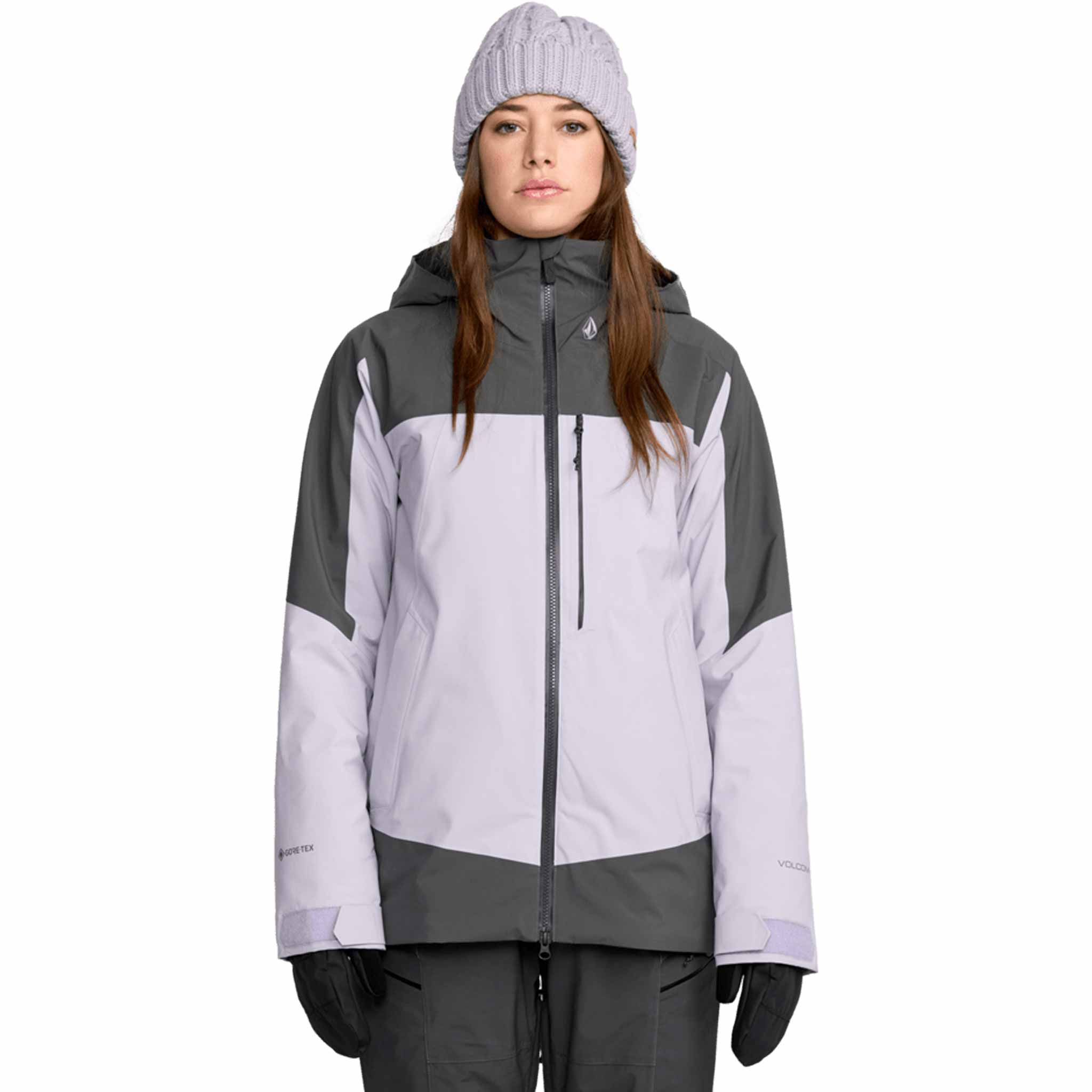 Volcom Womens 3D Stretch Gore Jacket Lavender Aura 2026 Womens Snowboard Jacket