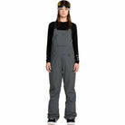 Volcom Womens Ash Stretch Gore Bib Overall Dark Grey 2026 Womens Snowboard Pants