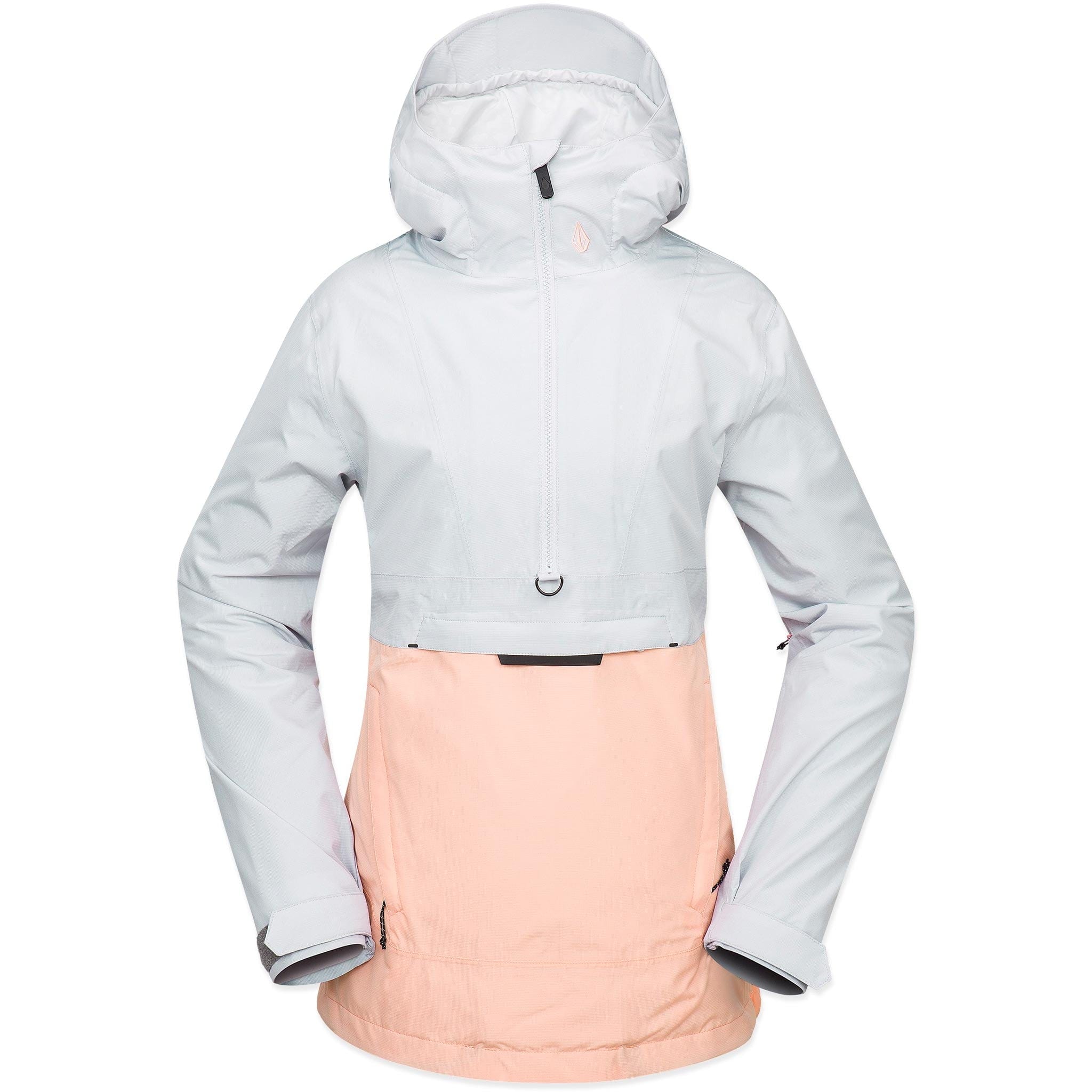 Volcom Womens Ashfield Pullover Coral Haze 2025 Womens Snowboard Jacket