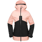 Volcom Womens At Stretch Gore-Tex Jacket Coral Haze 2025 Womens Snowboard Jacket