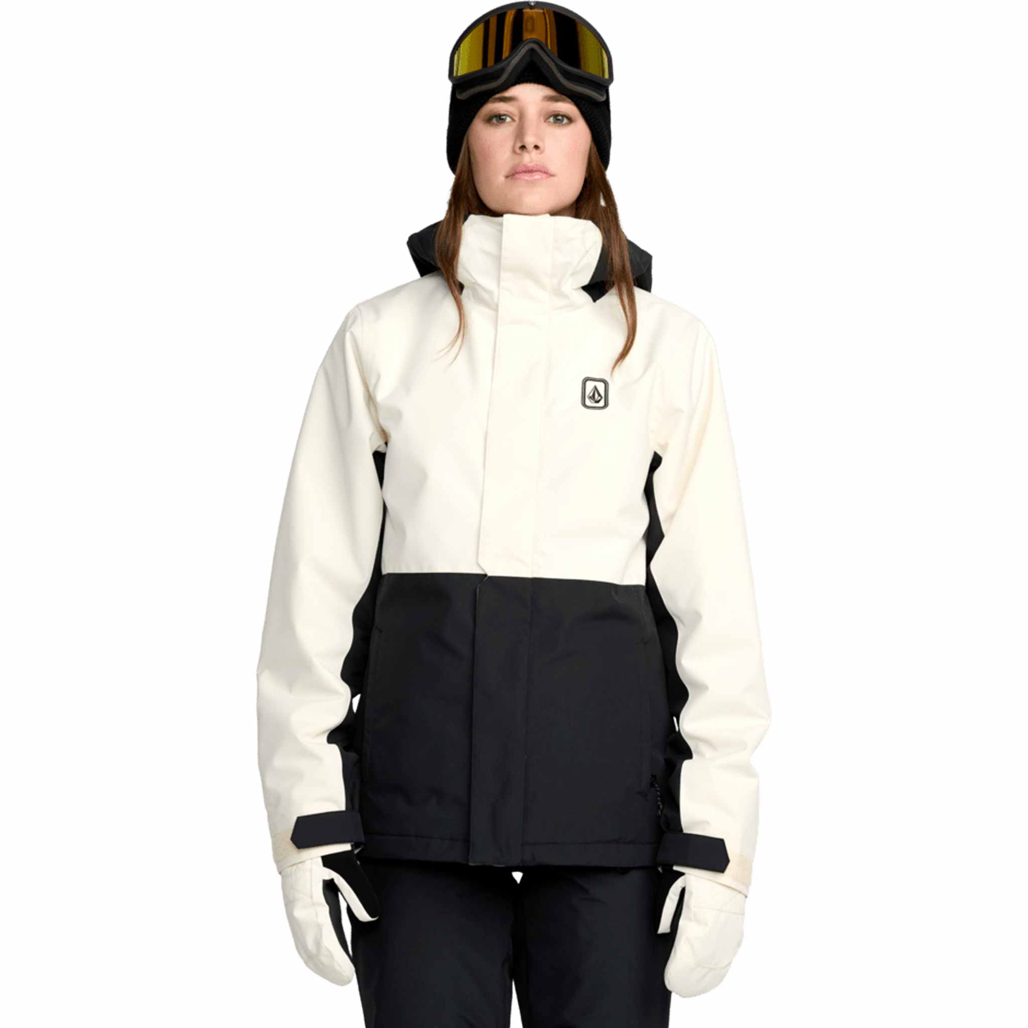 Volcom Womens Bolt Insulated Jacket Bone 2026 Womens Snowboard Jacket