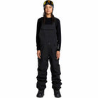 Volcom Womens Creston 3D Stretch Bib Overall Black 2026 Womens Snowboard Pants