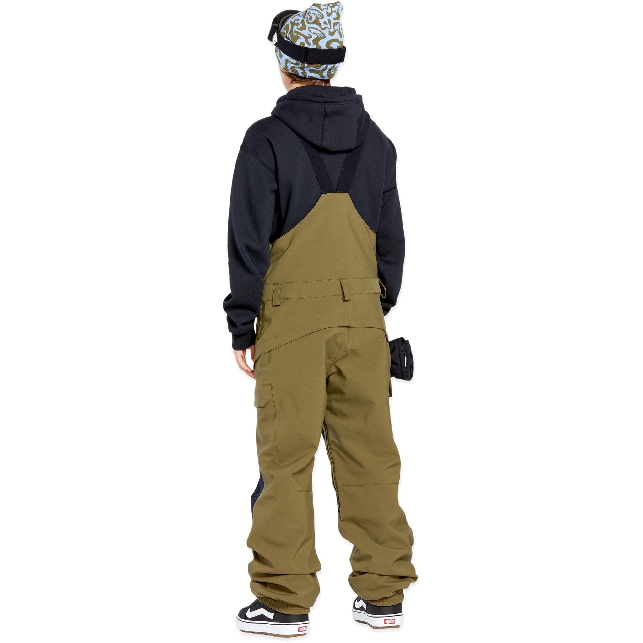 Volcom Womens Creston 3D Stretch Bib Overall Ivy 2025 – Sanction