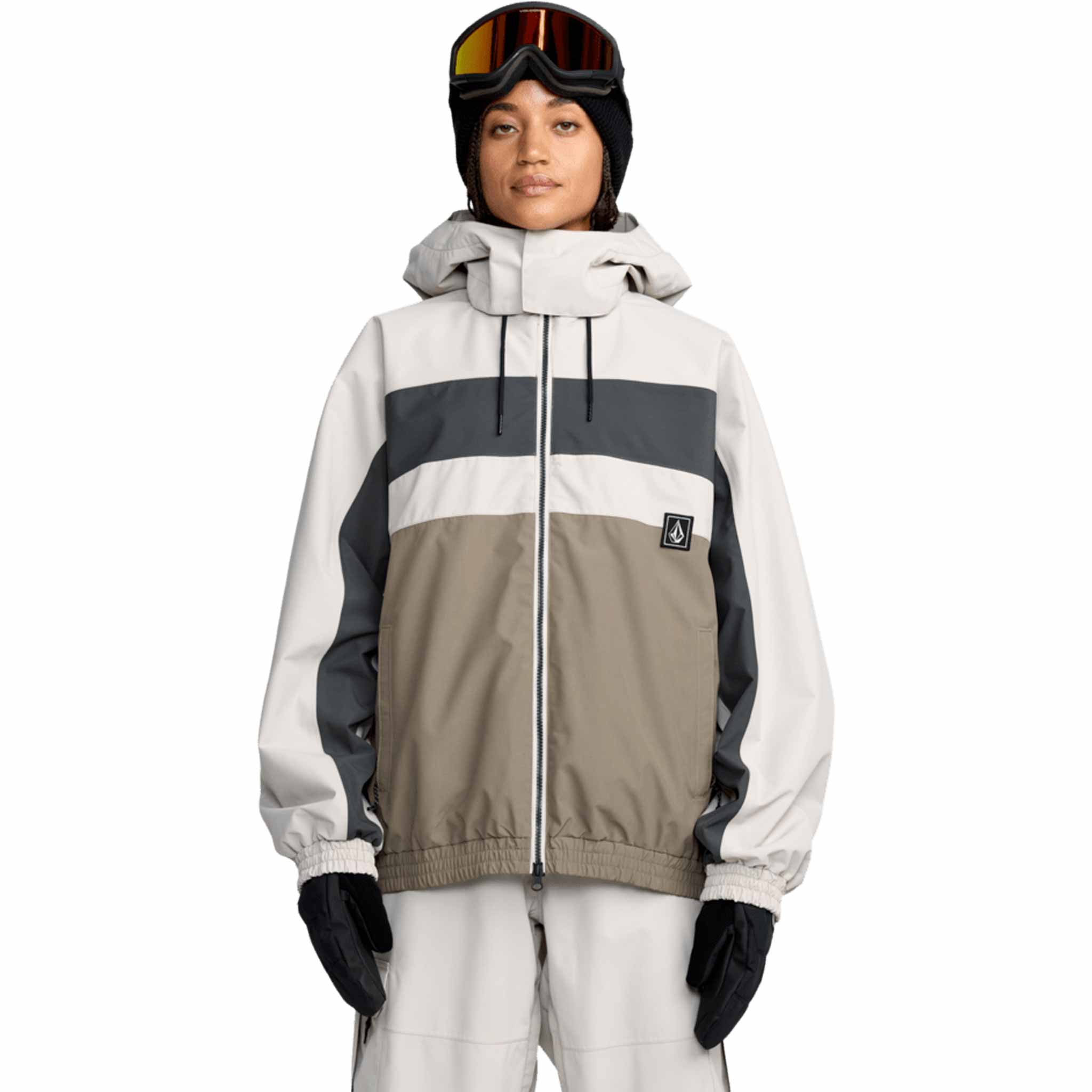 Volcom Womens DLM Jacket Stone 2026 – Sanction Skate And Snow