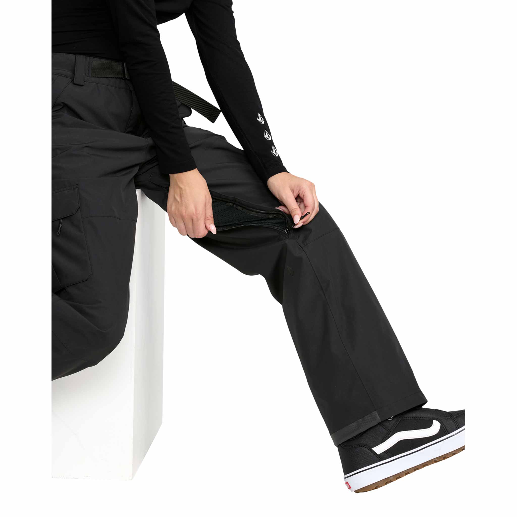 Volcom Womens DLM Pant Black 2026 Womens Snowboard Pants