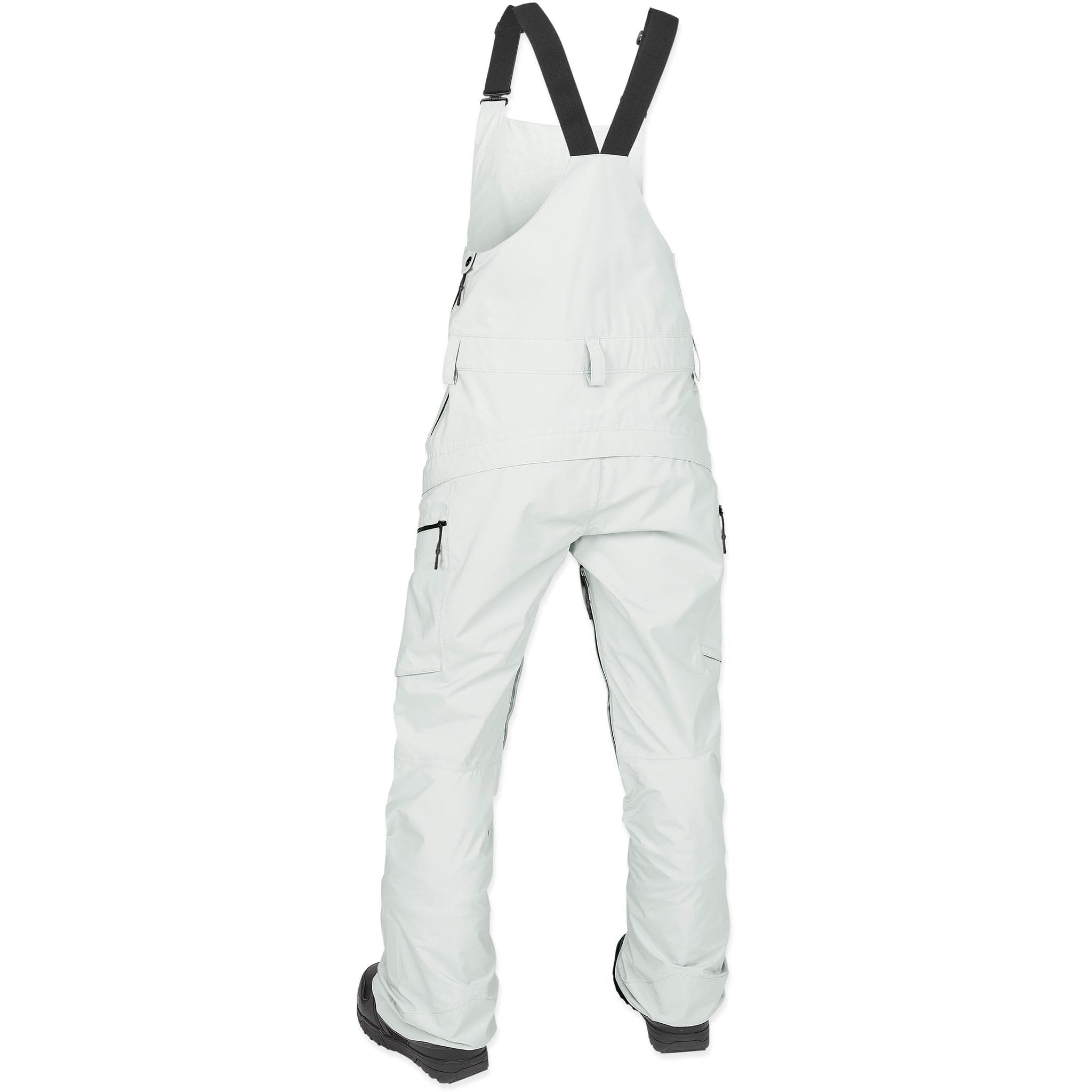 Volcom Womens Elm Stretch Gore Bib Overall Cloud Grey 2025