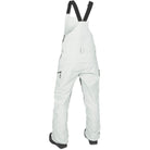 Volcom Womens Elm Stretch Gore Bib Overall Cloud Grey 2025 Womens Snowboard Pants