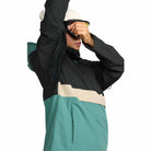 Volcom Womens Harlan Pullover Spruce Green 2026 Womens Snowboard Jacket