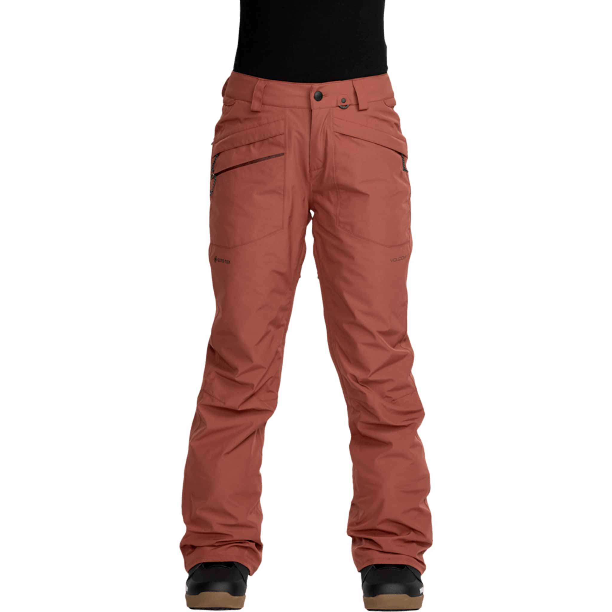 Volcom Womens Kanyon Insulated Gore Pant Henna 2026 Womens Snowboard Pants