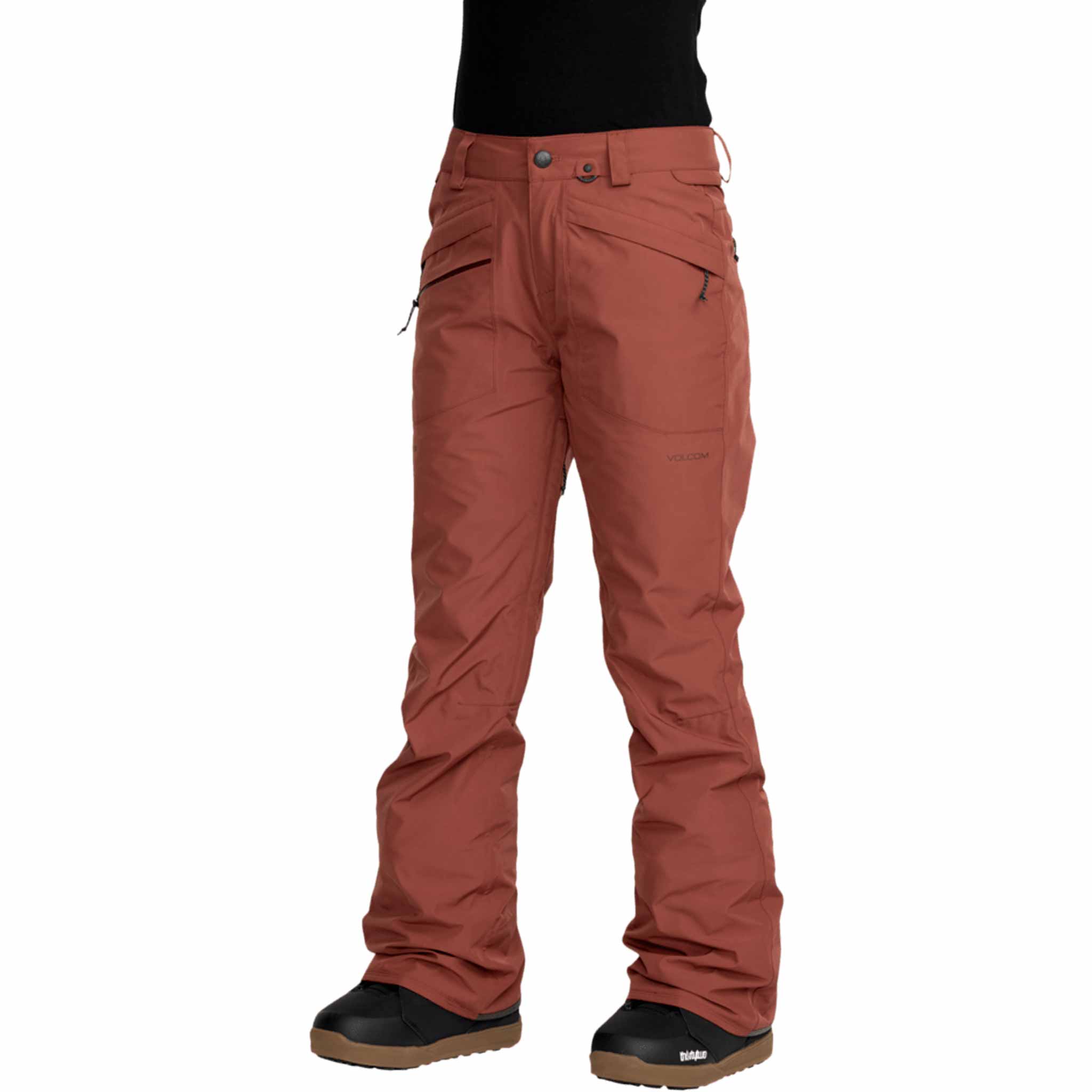 Volcom Womens Kanyon Insulated Gore Pant Henna 2026 Womens Snowboard Pants