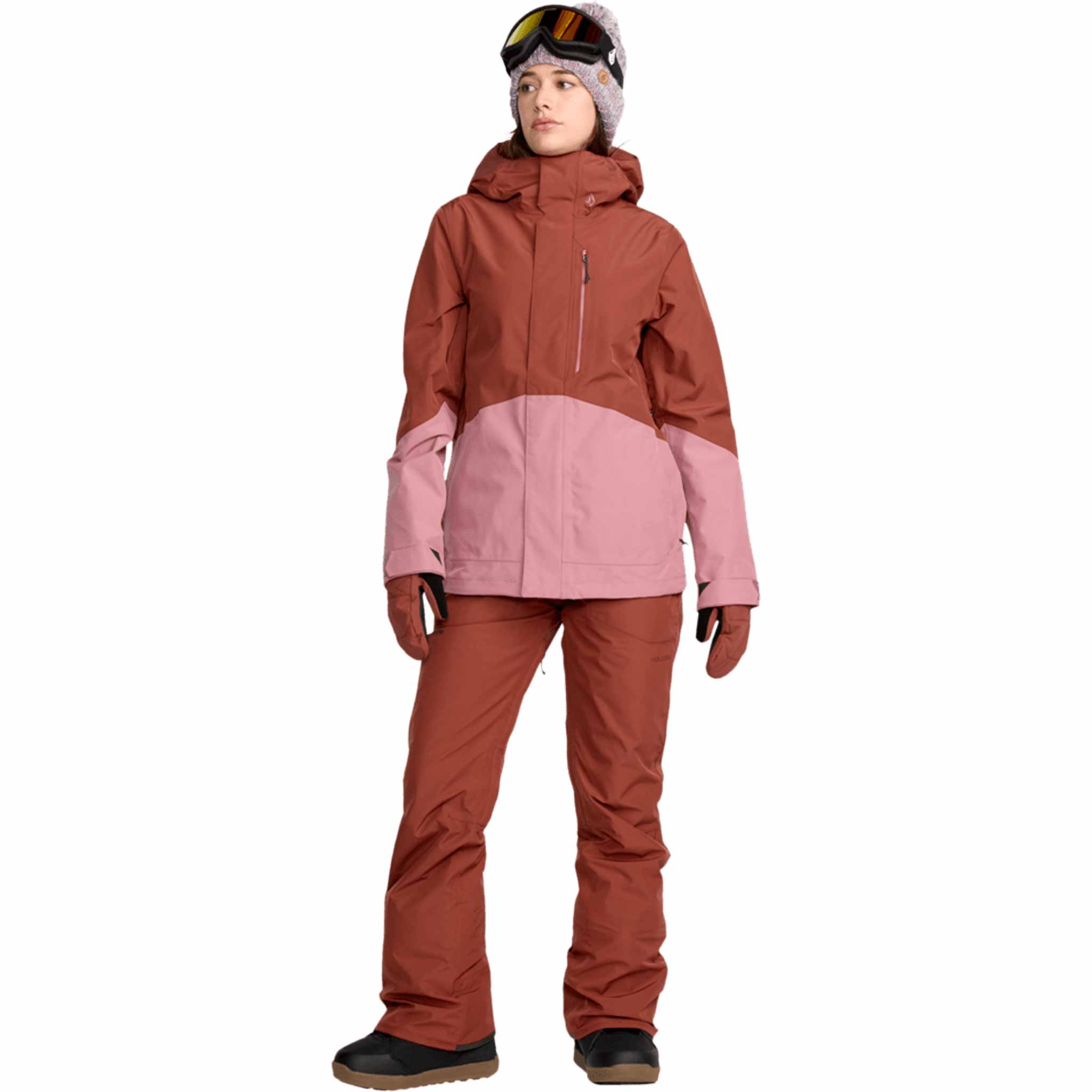 Volcom Womens Kanyon Insulated Gore Pant Henna 2026 Womens Snowboard Pants