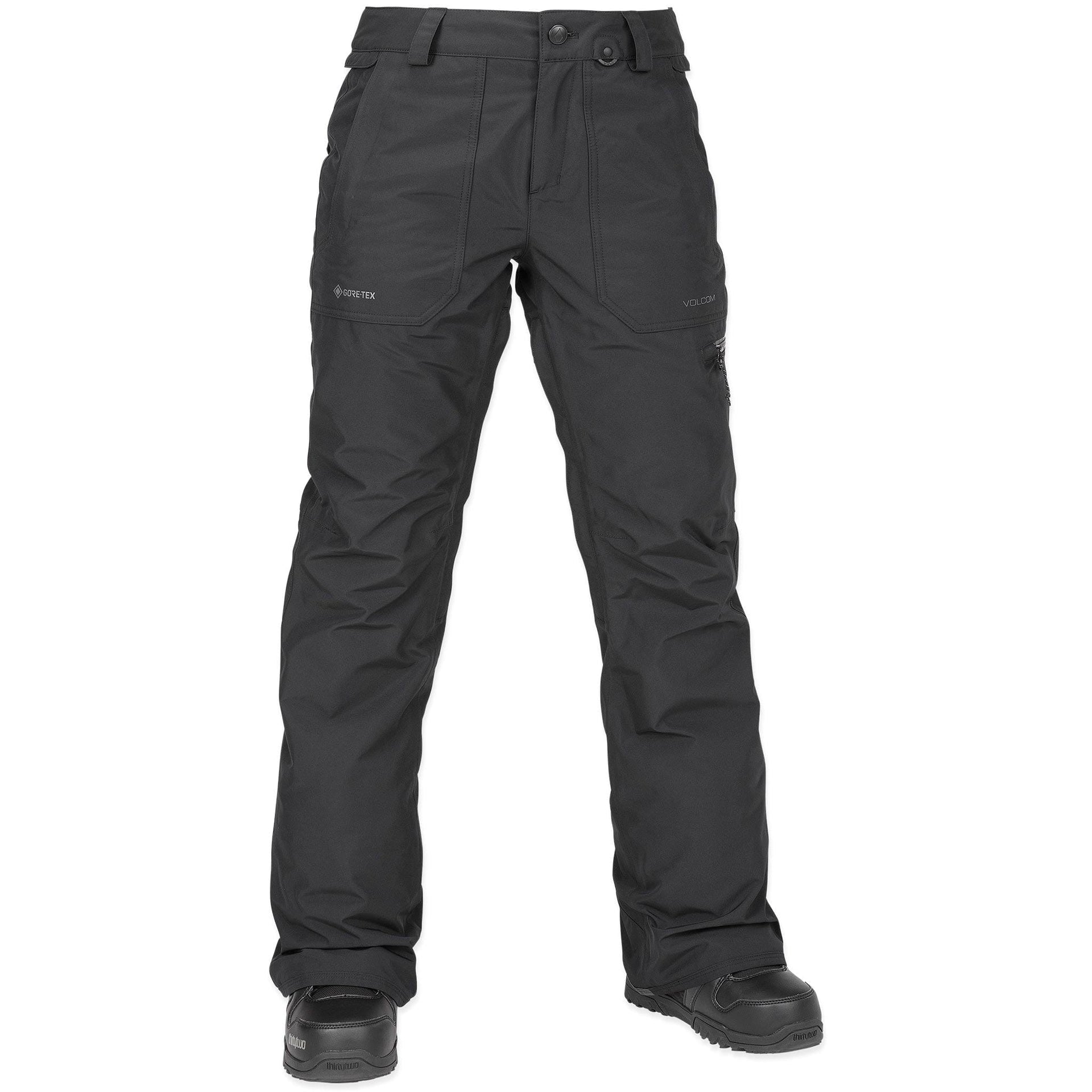 Volcom Womens Knox Insulated Gore-Tex Pant Black 2025 XS