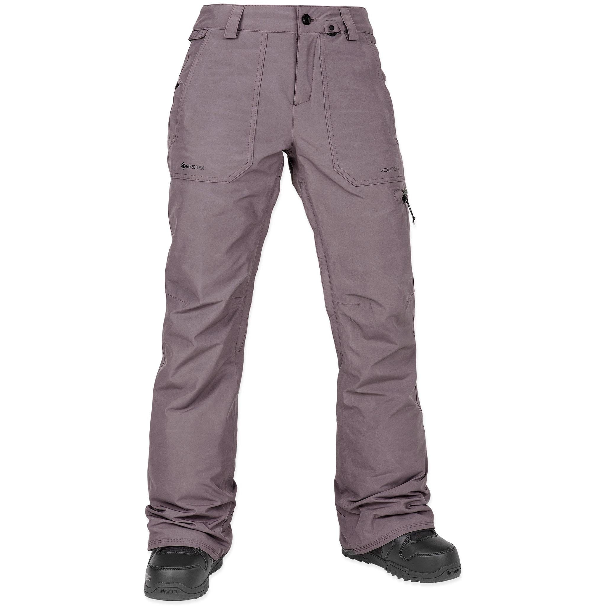 Volcom Womens Knox Insulated Gore-Tex Pant Dusty Lavendar 2025 Womens Snowboard Pants