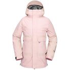 Volcom Womens Larx 2L TDS Infrared Parka Adobe Rose 2025 Womens Snowboard Jacket