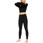 Volcom Womens Merino Blend Pant Black 2025 Womens Thermal