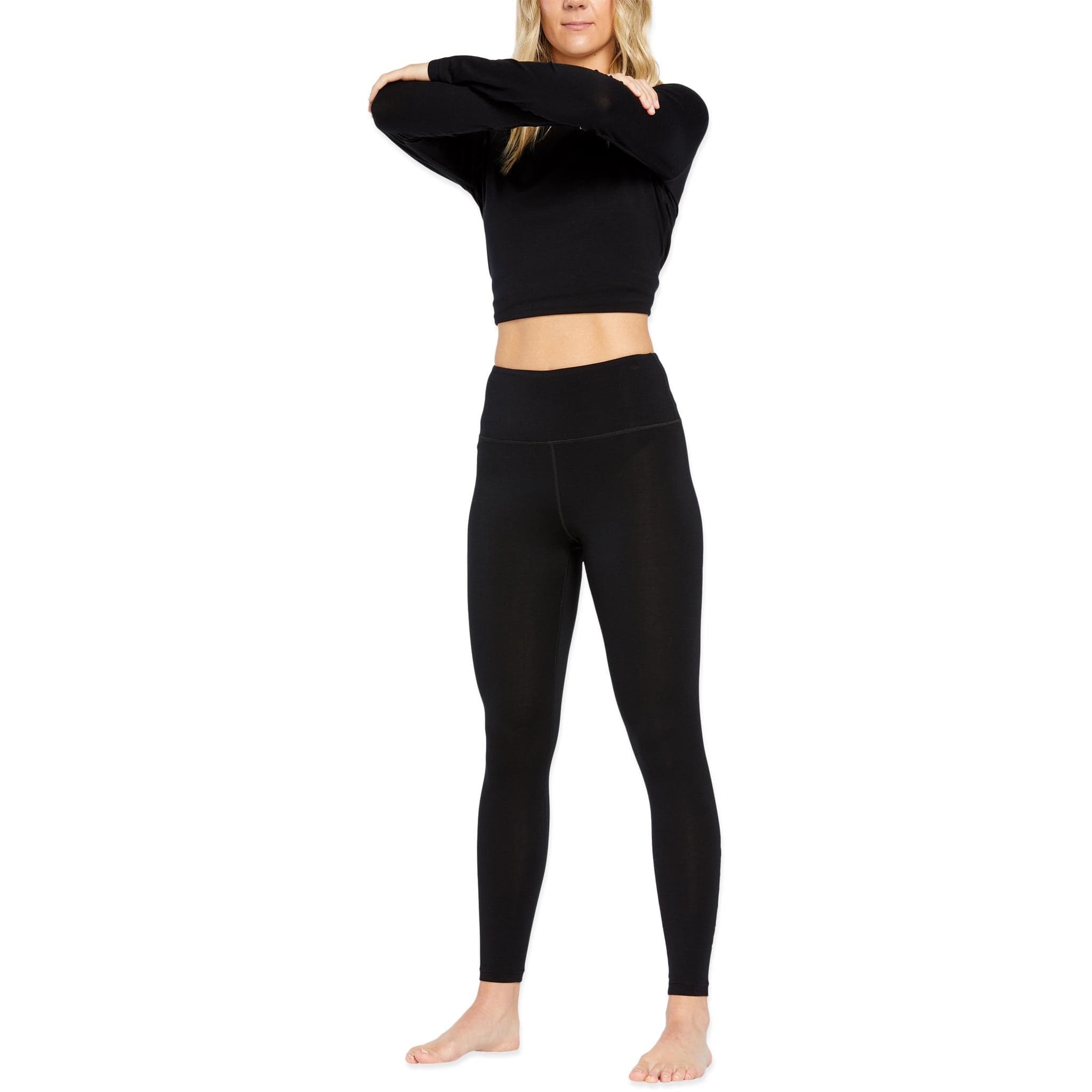 Volcom Womens Merino Blend Pant Black 2025 Womens Thermal