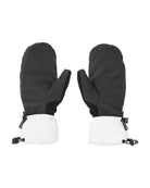 Volcom Womens Skye Gore-Tex Mitt White Gloves & Mitts