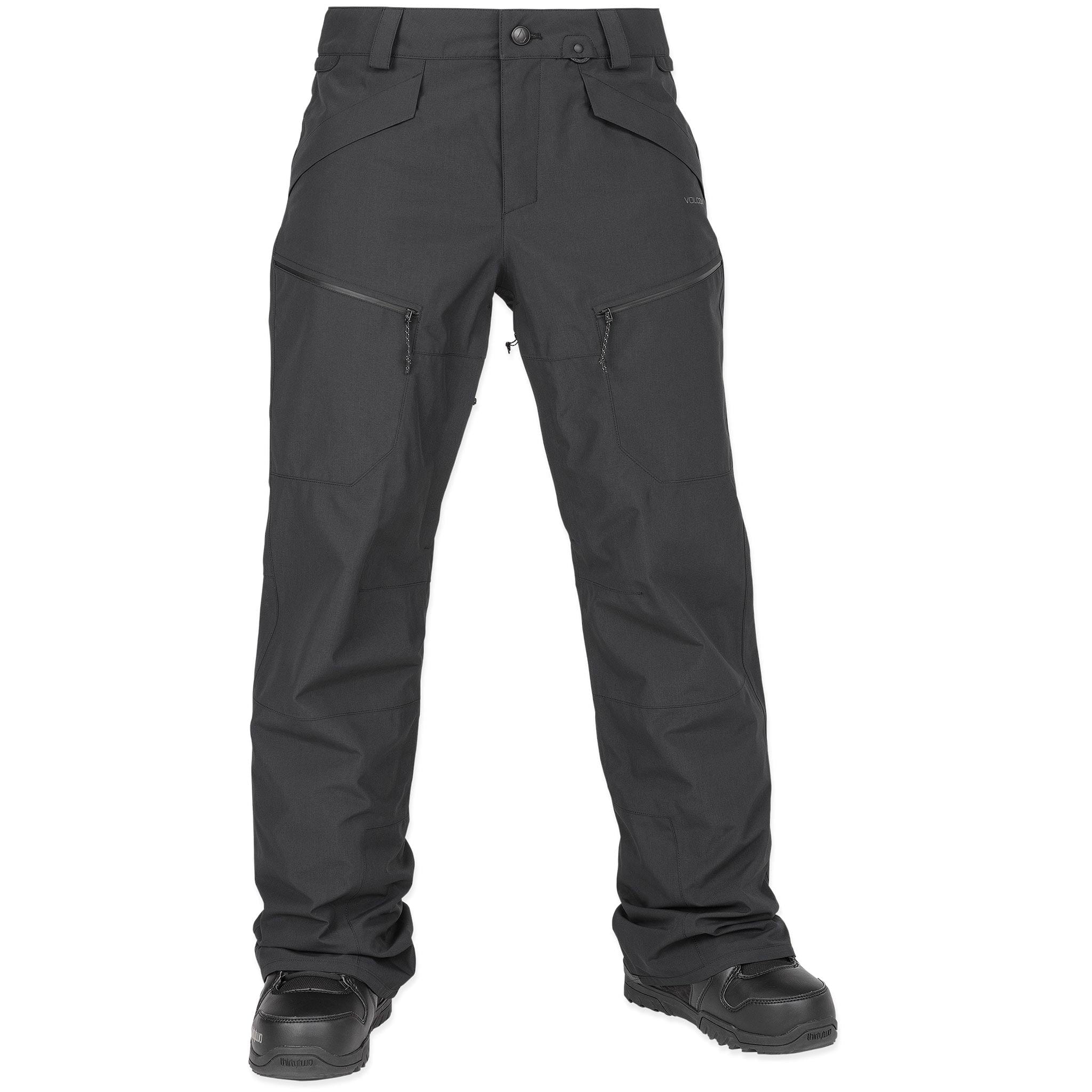 Volcom Womens Stone Mica 20K Pant Black 2025 Womens Snowboard Pants