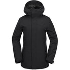 Volcom Womens Stoney Shadow Insulated Jacket Black 2025 Womens Snowboard Jacket