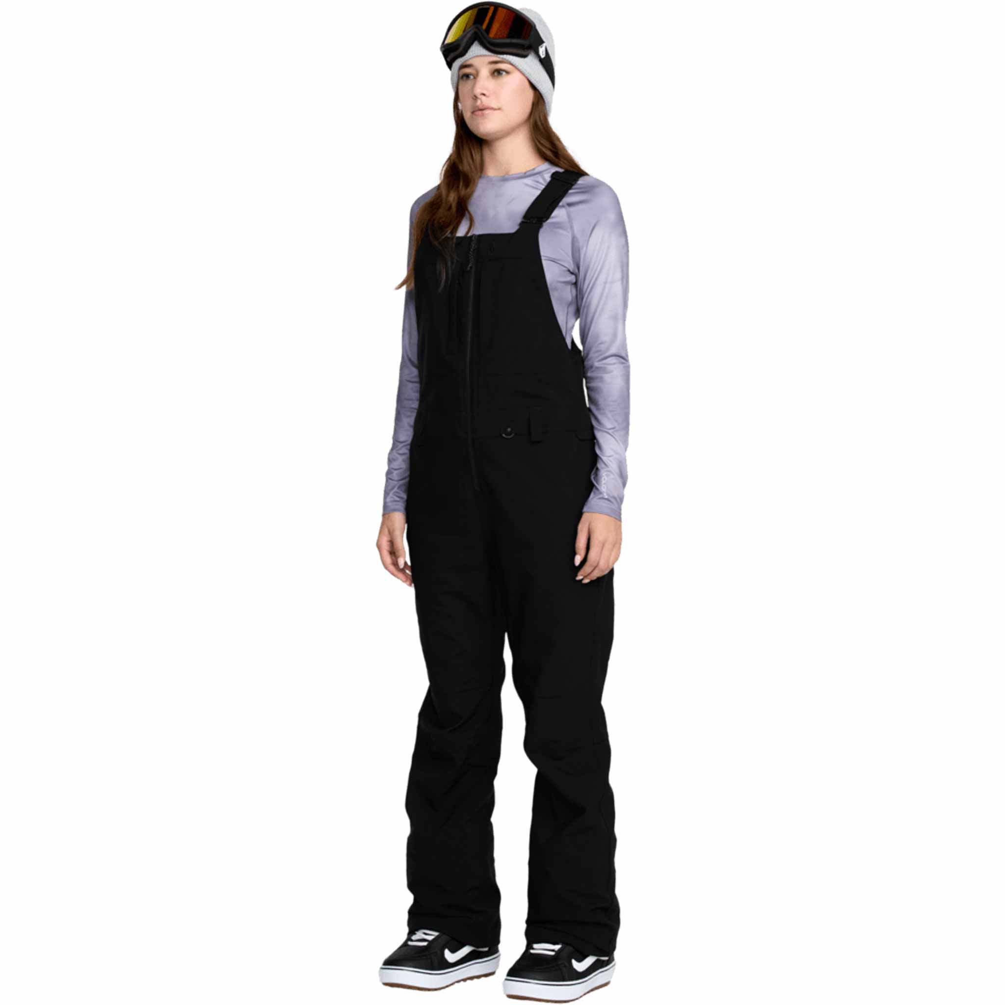 Volcom Womens Swift Bib Overall Black 2026 Womens Snowboard Pants